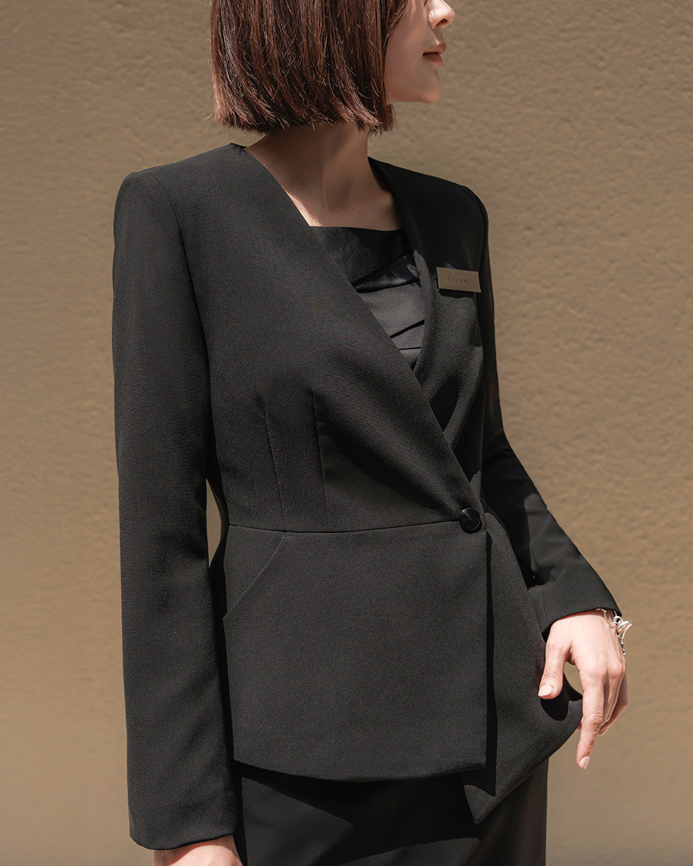 リクルートSimon long sleeve BLACKサイド