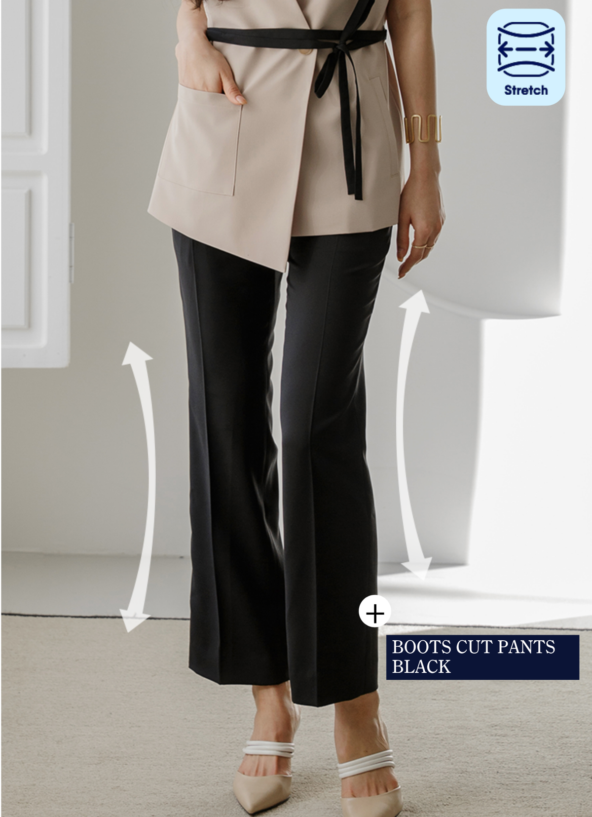 TESSI vest BEIGE