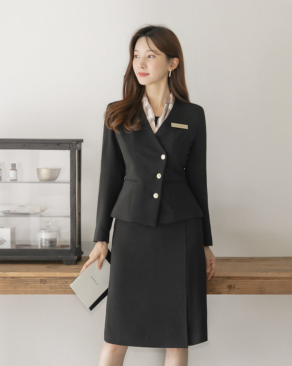 リクルートBlossom long sleeve BLACK横向き, コーディネート例