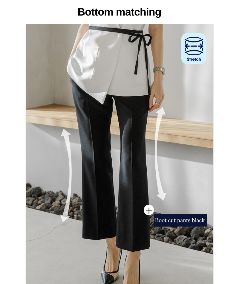 TESSI vest IVORY